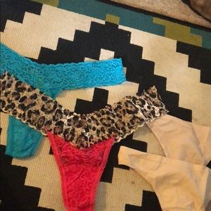 4 PAIR THONG DEAL - 2 LACIES & 2 “BARELY THERE”